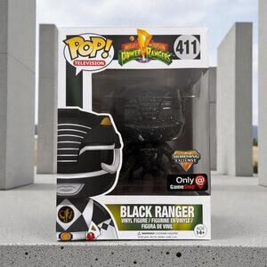 Funko Pop Unopened Black Ranger 411 Mighty Morphin' Power Rangers Exclusive